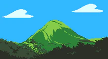 イビト山遠景